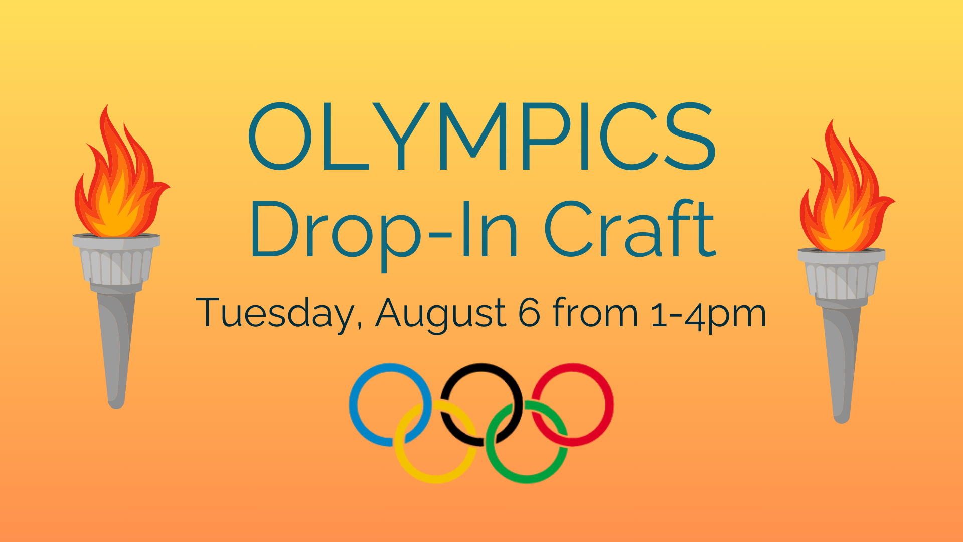 Olympics Drop-In Craft