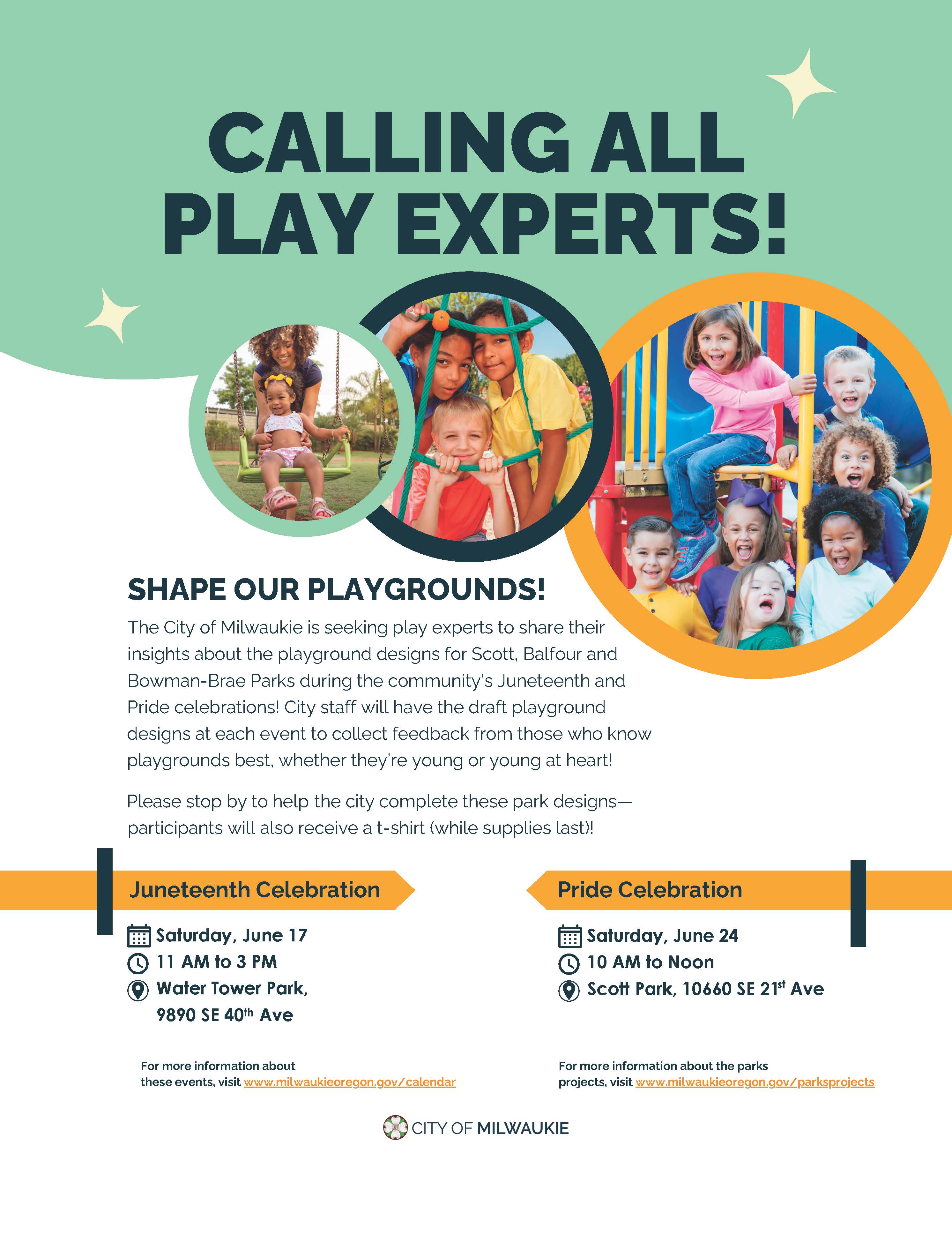 Playground Flyer