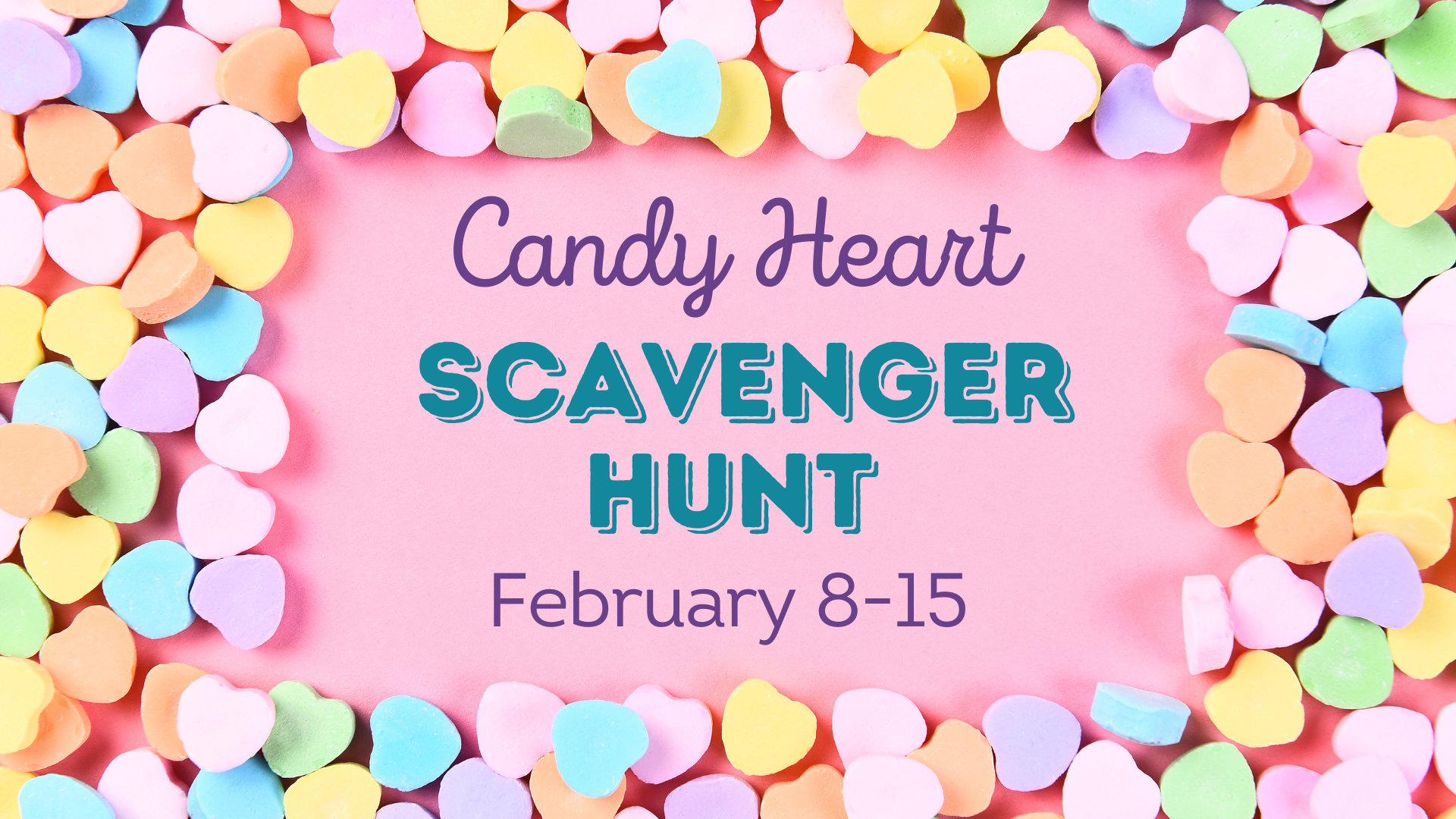 Candy Heart Scavenger Hunt