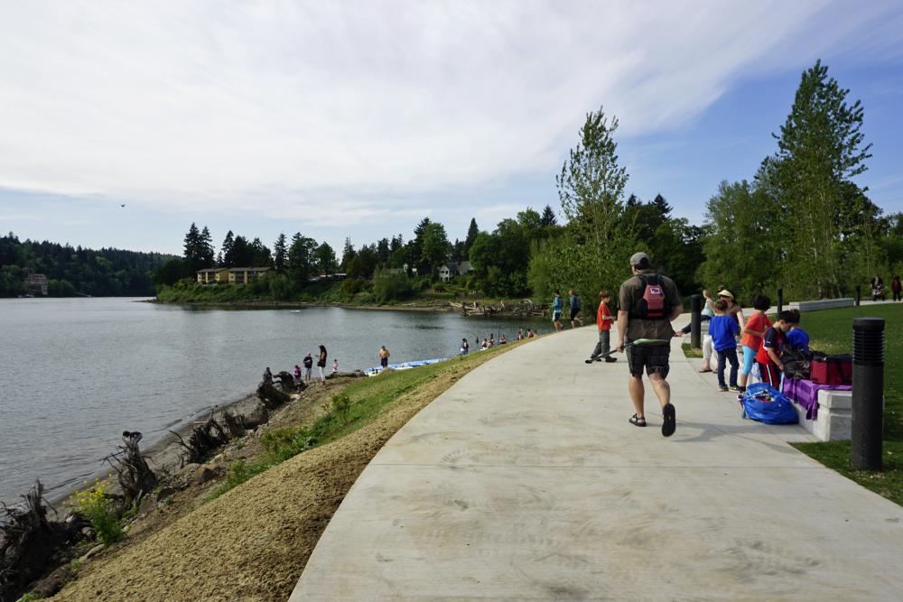 Milwaukie Riverfront Park Grand Opening A Wonderful Success - These ...